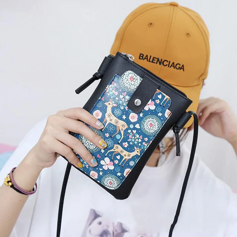 Useful Fashion 3D Cartoon Printing Purse Mobile Phone Bag Ladies Shoulder Bag Call Phone Bags Cartoon Cute Print Small Wallet 
Useful Fashion 3D Cartoon Printing Purse Mobile Phone Bag Ladies Shoulder Bag Call Phone Bags Cartoon Cute Print Small Wallet