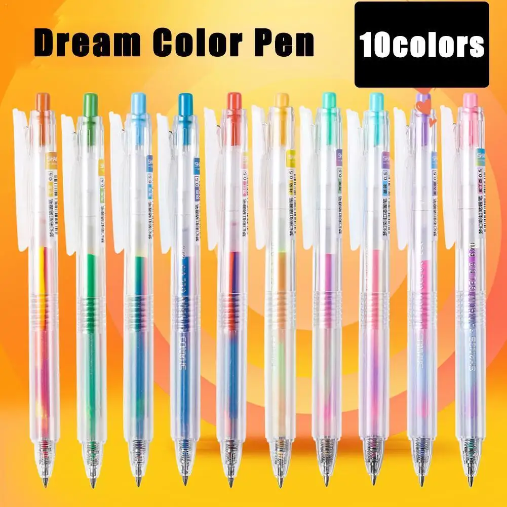 5 pcs/set Novelty Mixed Dream Color Ink Gradient Gel Stationery Sketch Supply Pen Neutral Pen Pastel For Art Set Scrapbooki X9L6
5 pcs/set Novelty Mixed Dream Color Ink Gradient Gel Stationery Sketch Supply Pen Neutral Pen Pastel For Art Set Scrapbooki X9L6