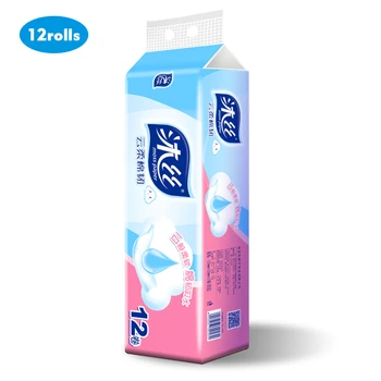 12 Rolls Toilet Paper Soft Thickening Toilet Tissues Virgin Wood Pulp Bathroom Kitchen Accessories 4-layer for Home Use Parper
12 Rolls Toilet Paper Soft Thickening Toilet Tissues Virgin Wood Pulp Bathroom Kitchen Accessories 4-layer for Home Use Parper
