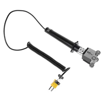 K Type Roller Surface Thermocouple -50~500 Degree Handheld Contact Temperature Sensor with Ball Bearings 4 Wheels WRNM-101
K Type Roller Surface Thermocouple -50~500 Degree Handheld Contact Temperature Sensor with Ball Bearings 4 Wheels WRNM-101