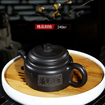 Чайный горшок Yixing Zisha, ручная работа, оригинальная Подлинная Черная грязь Dehua Kung Fu, зеленый чай, галстук Guan Yin, домашняя чайная посуда, подарочная коробка
Чайный горшок Yixing Zisha, ручная работа, оригинальная Подлинная Черная грязь Dehua Kung Fu, зеленый чай, галстук Guan Yin, домашняя чайная посуда, подарочная коробка