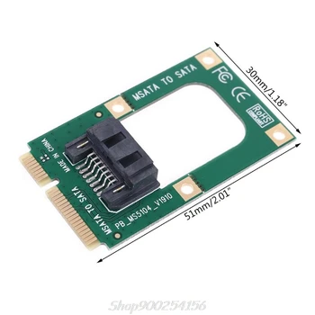 Mini SATA to SATA Card Converter from mSATA TO 7 Pin SATA Extension Adapter SSD Au07 20 Dropship
Mini SATA to SATA Card Converter from mSATA TO 7 Pin SATA Extension Adapter SSD Au07 20 Dropship