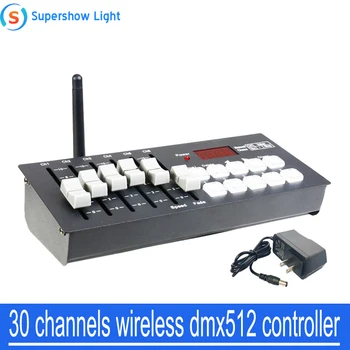 Professional Disco Light Controller Mini 30 Channels Wireless DMX512 Lighting Controller Console DMX
Professional Disco Light Controller Mini 30 Channels Wireless DMX512 Lighting Controller Console DMX