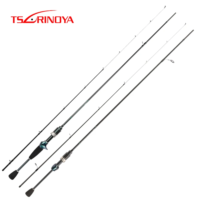 TSURINOYA DEXTERITY 1.89m Spinning Casing Fishing Rod Fast Action UL Power High Carbon Lure FUJI Accessories Ultra Light | Спорт и