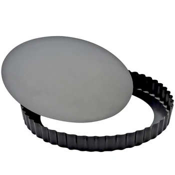 11 Inches Non-Stick Removable Loose Bottom Quiche Tart Pan (2 Pack ), Tart Pie Pan, Round Tart Quiche Pan With Removable Base
11 Inches Non-Stick Removable Loose Bottom Quiche Tart Pan (2 Pack ), Tart Pie Pan, Round Tart Quiche Pan With Removable Base