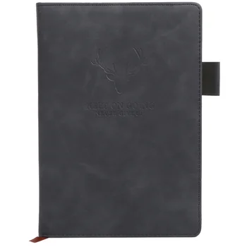 1Pc Fasshion A5 Business Office Notebook PU Retro Notepad Exercise Book for Office School (Black)
1Pc Fasshion A5 Business Office Notebook PU Retro Notepad Exercise Book for Office School (Black)