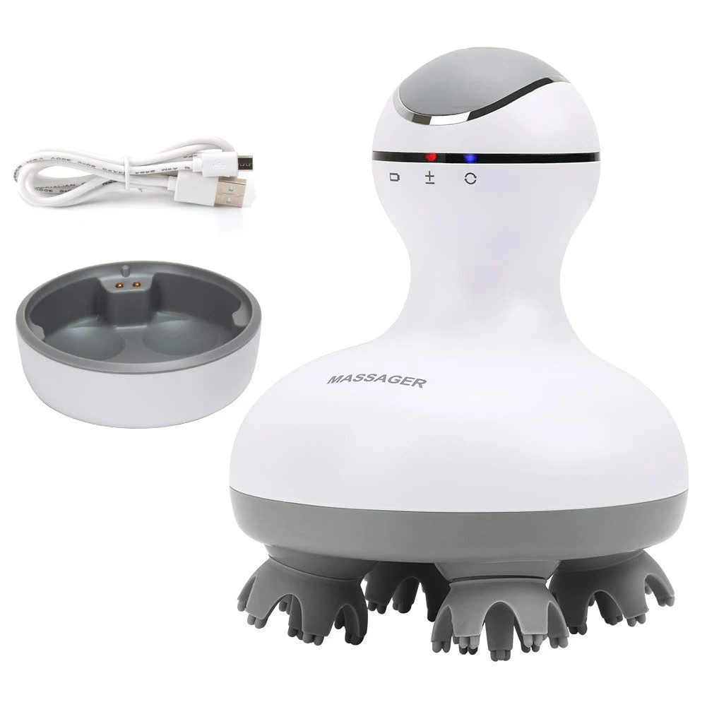 Electric Scalp Massager Portable Handheld Kneading Stress Release Full Body Massage for Muscles Back Shoulder Calf Pain Relif
Electric Scalp Massager Portable Handheld Kneading Stress Release Full Body Massage for Muscles Back Shoulder Calf Pain Relif