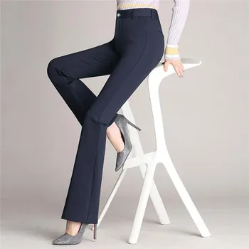 Women's Plus Size Pants Casual Loose Ladies Trousers Office Lady Formal Solid Color Pants Fashon Slim Flared High Waist Trousers
Women's Plus Size Pants Casual Loose Ladies Trousers Office Lady Formal Solid Color Pants Fashon Slim Flared High Waist Trousers
