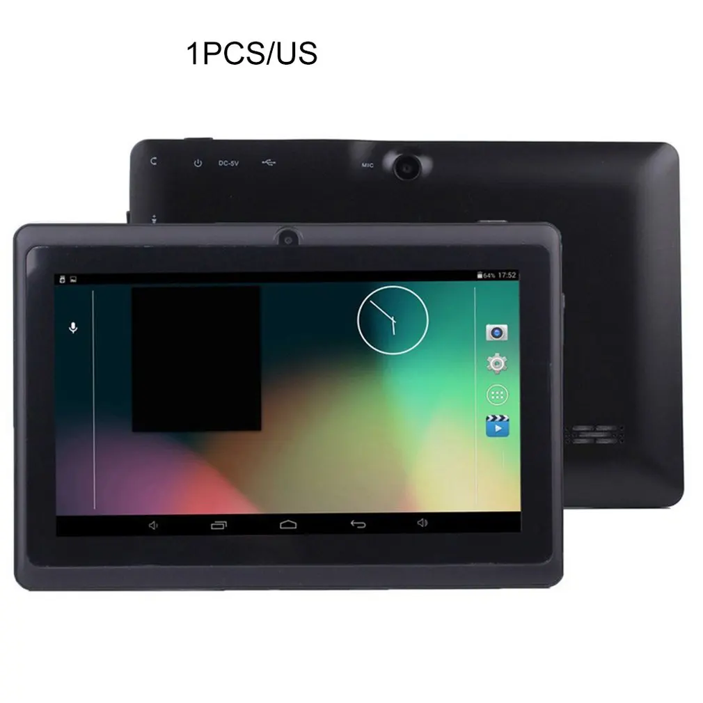 Portable Size Tablet 7 inch Tablet for Allwinner A33 Tablet PC 512MB+ 4GB for Android 4.4 Quad Core Q88 Kids PAD
Portable Size Tablet 7 inch Tablet for Allwinner A33 Tablet PC 512MB+ 4GB for Android 4.4 Quad Core Q88 Kids PAD