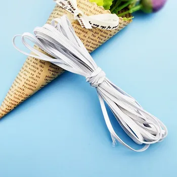 1 Roll Of Elastic Bands For Face Mask Width Elastic Cord For Crafts Elastic Rope Solid White Flexible Latex Rubber Elastic Belt
1 Roll Of Elastic Bands For Face Mask Width Elastic Cord For Crafts Elastic Rope Solid White Flexible Latex Rubber Elastic Belt