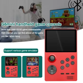 G6mini Handheld Player HD Rechargeable Support TF Card Bluetooth Multifunctional Entertainment Game Console Big Screen Kids Gift
G6mini Handheld Player HD Rechargeable Support TF Card Bluetooth Multifunctional Entertainment Game Console Big Screen Kids Gift