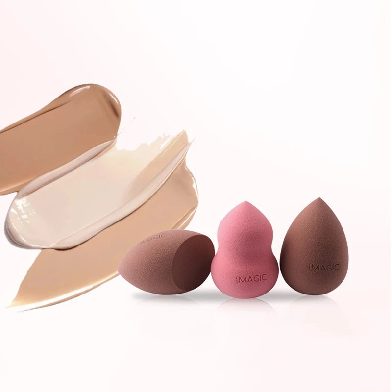 IMAGIC 9 видов стилей губка для макияжа яйцо красоты сухая и влажная спонж пудры