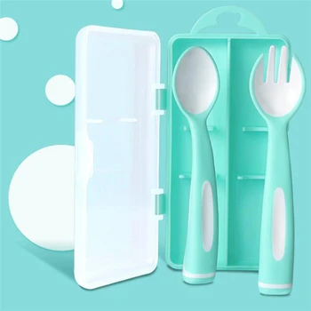 Children Flatware Baby Feeding Spoons Gadget Boon Children Feeding Forks Infant Utensils Cutlery Spoon For Baby Kid Tableware 
Children Flatware Baby Feeding Spoons Gadget Boon Children Feeding Forks Infant Utensils Cutlery Spoon For Baby Kid Tableware