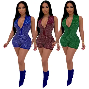MUOLUX 2020 sexy Coverall explosion models foreign trade women's sleeveless hot brick casual jumpssuit casual nightclub
MUOLUX 2020 sexy Coverall explosion models foreign trade women's sleeveless hot brick casual jumpssuit casual nightclub