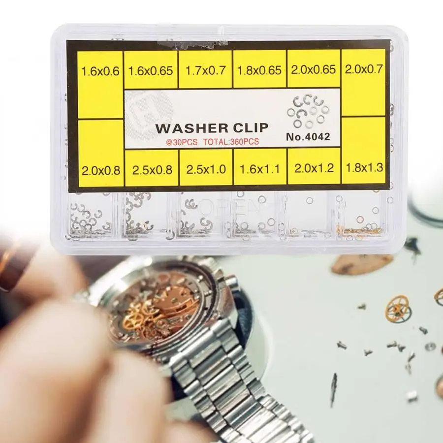 Watch Push Button Washer Clip Calendar Disk Repairing Tool Accessories Durable Tools For Watchmaker | Наручные часы
