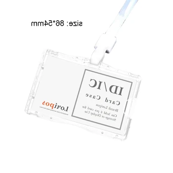 ABS Card Holder Employee Name ID Card Cover Plastic Work Certificate Identity Badge ID Business Case
ABS Card Holder Employee Name ID Card Cover Plastic Work Certificate Identity Badge ID Business Case