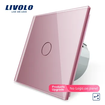 Livolo EU Standard Wall Switch 2 Way Control Switch, Crystal Glass Panel, Wall Light Touch Screen Switch,VL-C701S-17/18/19
Livolo EU Standard Wall Switch 2 Way Control Switch, Crystal Glass Panel, Wall Light Touch Screen Switch,VL-C701S-17/18/19
