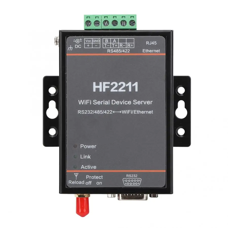 Цифровой мультиметр с последовательным сервером RS232/485/422 для Wi-Fi и Amp с Ethernet DTU сетевой связи 5-36 В постоянного тока
Цифровой мультиметр с последовательным сервером RS232/485/422 для Wi-Fi и Amp с Ethernet DTU сетевой связи 5-36 В постоянного тока