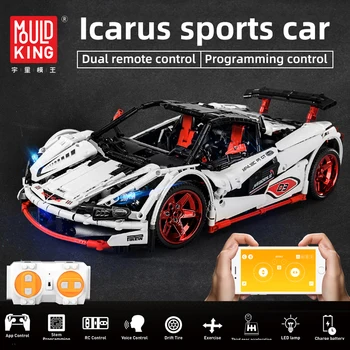 Mould King MOC McLaren P1 Super Hypercar Veneno Roadster Model Kit Building Blocks lepining Technic RC Car Bricks Toys
Mould King MOC McLaren P1 Super Hypercar Veneno Roadster Model Kit Building Blocks lepining Technic RC Car Bricks Toys
