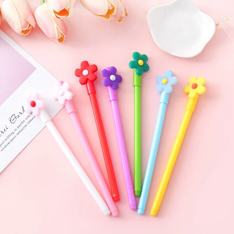 Coloffice Korean Creative Cute Small Flower Gel Pen Cartoon Student Writing Tools Office Signature Pen 0.5mm Girl Gifts 1PC
Coloffice Korean Creative Cute Small Flower Gel Pen Cartoon Student Writing Tools Office Signature Pen 0.5mm Girl Gifts 1PC