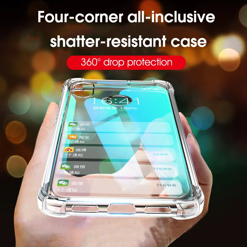Shockproof Case For Xiaomi 9T Pro Case Transparent Soft TPU Clear Phone Case For Mi 9 SE Redmi 7A K20 Pro Note 7 Pro Cover Coque
Shockproof Case For Xiaomi 9T Pro Case Transparent Soft TPU Clear Phone Case For Mi 9 SE Redmi 7A K20 Pro Note 7 Pro Cover Coque