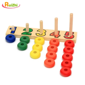 Ruizhi Baby Count Math Toy Numbers Learning Teaching Aids Kids Stacking Rings Children Wooden Montessori Educational Toys RZ1207
Ruizhi Baby Count Math Toy Numbers Learning Teaching Aids Kids Stacking Rings Children Wooden Montessori Educational Toys RZ1207