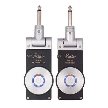 Rowin WS-20 2.4G Wireless Electric Guitar Transmitter Receiver Set 30 Meters Transmission Range with USB Charging Cable
Rowin WS-20 2.4G Wireless Electric Guitar Transmitter Receiver Set 30 Meters Transmission Range with USB Charging Cable