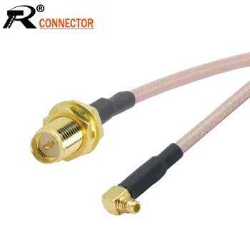 10pcs/lot Right Angle MMCX Male Plug to RP SMA Female RG316 Pigtail Cable RF Coaxial Cable Assembly 15cm/50cm/100cm/200cm/300cm
10pcs/lot Right Angle MMCX Male Plug to RP SMA Female RG316 Pigtail Cable RF Coaxial Cable Assembly 15cm/50cm/100cm/200cm/300cm