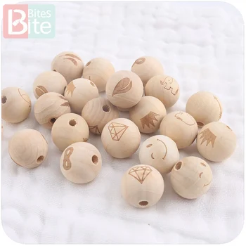 Bite Bites 10pc 20mm Wooden Printing Beads Baby Teether Diy Bracelets Pacifier Clip Chain Wooden Blank Rodent Children'S Goods
Bite Bites 10pc 20mm Wooden Printing Beads Baby Teether Diy Bracelets Pacifier Clip Chain Wooden Blank Rodent Children'S Goods