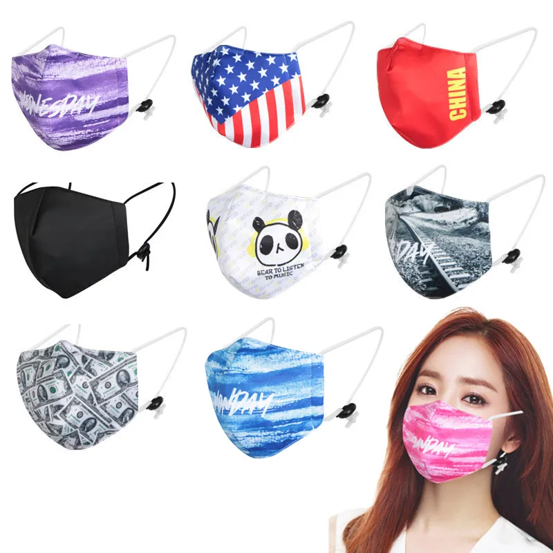 Fashion Reusable Cartoon Printing Anti Dust Mouth Face Mask Replaceable Filter Mouth Muffle Mask Sports Windproof Anti-fog Masks
Fashion Reusable Cartoon Printing Anti Dust Mouth Face Mask Replaceable Filter Mouth Muffle Mask Sports Windproof Anti-fog Masks