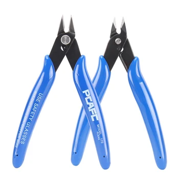 2Pcs Electrical Wire Cable Cutters Mini Diagonal Pliers For Cutting Side Anti-slip Rubber Shears Multifunctional Hand Tools
2Pcs Electrical Wire Cable Cutters Mini Diagonal Pliers For Cutting Side Anti-slip Rubber Shears Multifunctional Hand Tools
