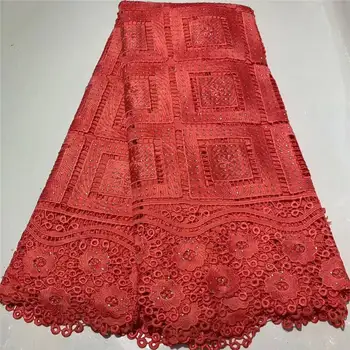 Red Nigerian Lace Fabrics 2020 Newest Embroidery French Tulle Lace With Stone For Bridal Wedding Dress S288
Red Nigerian Lace Fabrics 2020 Newest Embroidery French Tulle Lace With Stone For Bridal Wedding Dress S288