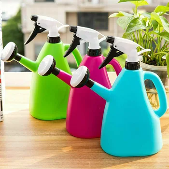 2 in 1 Plastic Watering Can Indoor Garden Plants Pressure Spray Water Kettle Adjustable Sprayer 1L BV789
2 in 1 Plastic Watering Can Indoor Garden Plants Pressure Spray Water Kettle Adjustable Sprayer 1L BV789