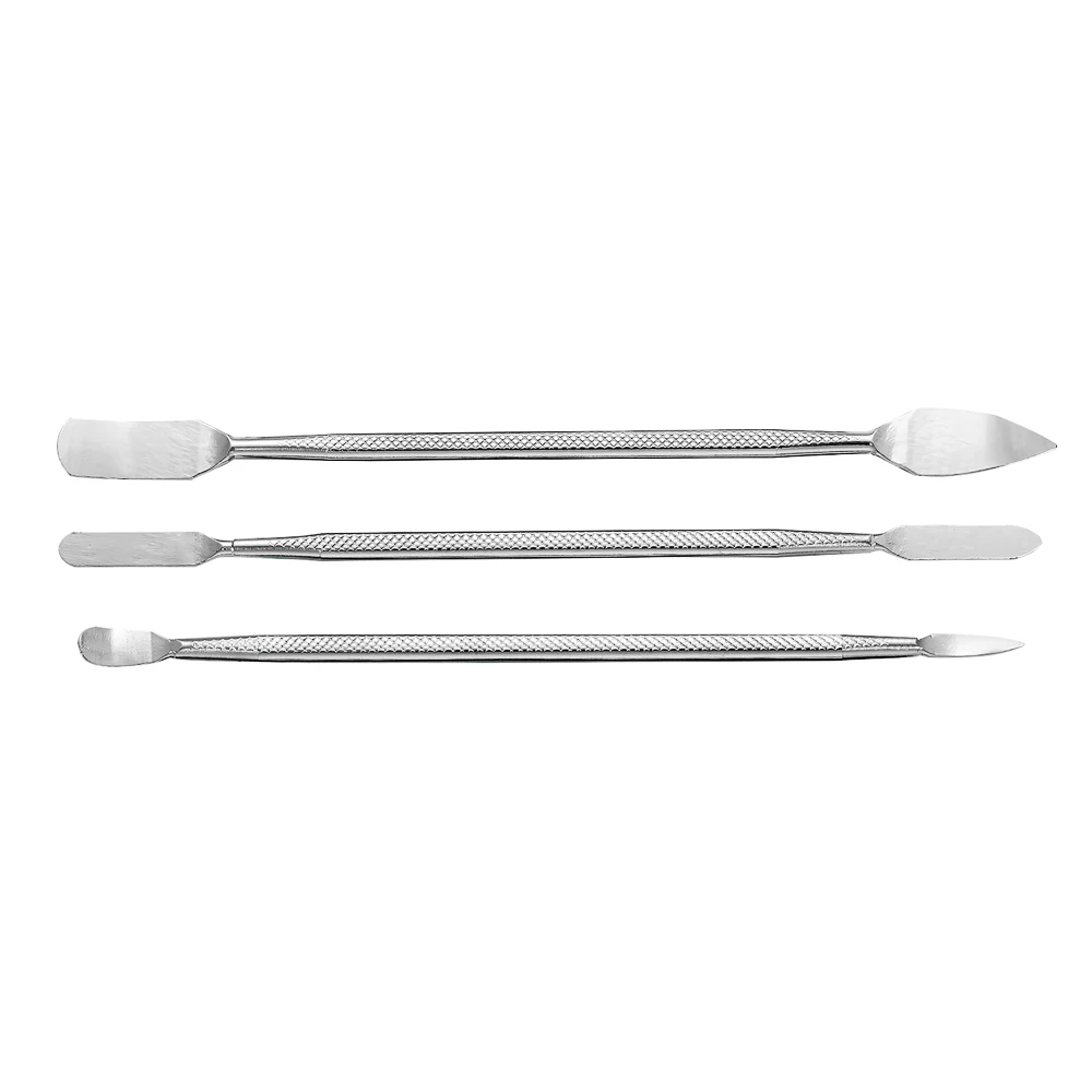 Open Tool 3pcs Metal Spudger Pry Repair Tool Kit Universal Silver Disassemble Blade Tools Set for Smart Phone/Tablet PC