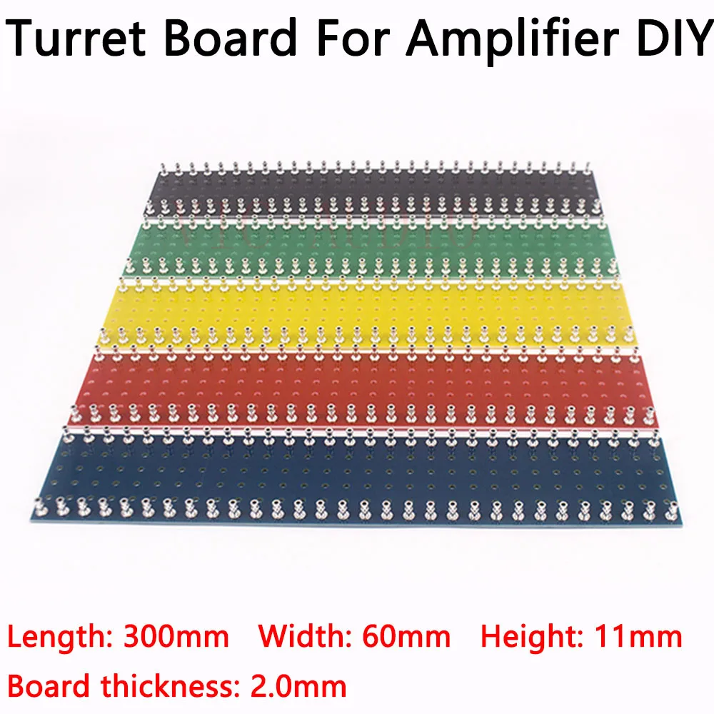 1Piece Turret Lug Board Terminal Tag Strip Board Tinned Copper 300x60x2MM Turrets Board 60 Turrets Audio Tube Amplifier Kit DIY
1Piece Turret Lug Board Terminal Tag Strip Board Tinned Copper 300x60x2MM Turrets Board 60 Turrets Audio Tube Amplifier Kit DIY