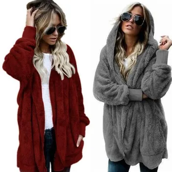 NEW Warm Hooded Long Sleeve Cardigans Women Autumn Winter Casual Loose Tops Cardigan Female Sweaters Plus Size S-5XL
NEW Warm Hooded Long Sleeve Cardigans Women Autumn Winter Casual Loose Tops Cardigan Female Sweaters Plus Size S-5XL