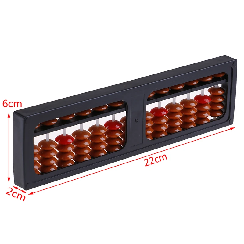 17 Digits Abacus Soroban Beads Column Kid School Learning Aids Tool Math Business Chinese Traditional Abacus Educational Toys
17 Digits Abacus Soroban Beads Column Kid School Learning Aids Tool Math Business Chinese Traditional Abacus Educational Toys