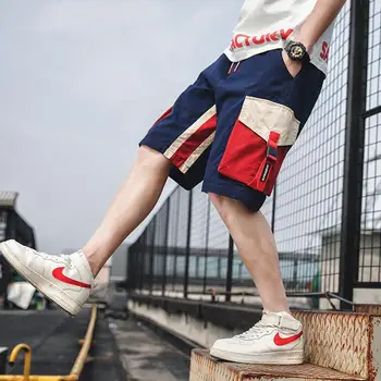 Men's shorts summer tide brand hip-hop fashion plus size pants casual sports overalls loose street men's multi-pocket five-point
Men's shorts summer tide brand hip-hop fashion plus size pants casual sports overalls loose street men's multi-pocket five-point