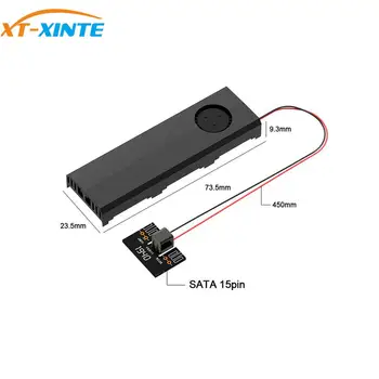 XT-XINTE Colorful LED Cooler Fan for NVME for NGFF M.2 Heatsink Cooling SSD Aluminum Heat sink M2 SSD Adapter w Thermal Paste
XT-XINTE Colorful LED Cooler Fan for NVME for NGFF M.2 Heatsink Cooling SSD Aluminum Heat sink M2 SSD Adapter w Thermal Paste