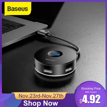 Baseus USB HUB USB 3.0 USB C HUB for MacBook Pro Surface USB Type C HUB USB 2.0 Adapter with Micro USB for Computer USB Splitter
Baseus USB HUB USB 3.0 USB C HUB for MacBook Pro Surface USB Type C HUB USB 2.0 Adapter with Micro USB for Computer USB Splitter