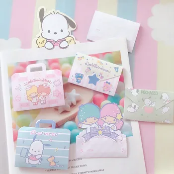 Kawaii Cartoon My Melody Greeting Cards With Envelope Pudding dog Post Card For Birthday Christmas Party Wedding Decoration
Kawaii Cartoon My Melody Greeting Cards With Envelope Pudding dog Post Card For Birthday Christmas Party Wedding Decoration