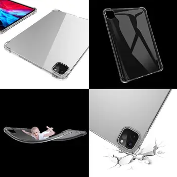 Transparent Protective Cover For iPad 11/12.9 Case Cover Silicone full Tpu Drop-proof Protective Shell K4Q6
Transparent Protective Cover For iPad 11/12.9 Case Cover Silicone full Tpu Drop-proof Protective Shell K4Q6