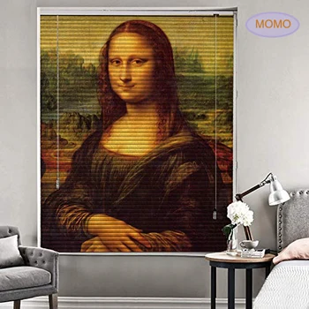 MOMO Blinds Patterned Aluminium Zebra Custom Blinds,Mona Lisa,by Da Vinci,Premium 2.5cm Blackout Light Filtering Horizontal
MOMO Blinds Patterned Aluminium Zebra Custom Blinds,Mona Lisa,by Da Vinci,Premium 2.5cm Blackout Light Filtering Horizontal