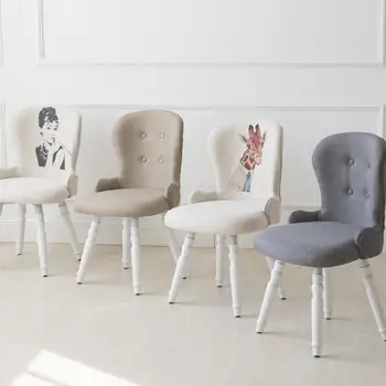 Solid wood dining chair net red chair makeup back desk stool simple leisure chair computer Nordic home cartoon
Solid wood dining chair net red chair makeup back desk stool simple leisure chair computer Nordic home cartoon