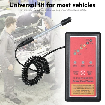 Automotive Brake Fluid Tester Brake Fluid Detector Digital Oil Quality Inspection LED Indicator Display Diagnostic Tool
Automotive Brake Fluid Tester Brake Fluid Detector Digital Oil Quality Inspection LED Indicator Display Diagnostic Tool