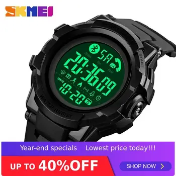 SKMEI Men Fashion Smart Watch Bluetooth Wrist Smartwatch Mens Call APP Message Reminder reloj inteligente For Huawei Xiaomi 1501
SKMEI Men Fashion Smart Watch Bluetooth Wrist Smartwatch Mens Call APP Message Reminder reloj inteligente For Huawei Xiaomi 1501