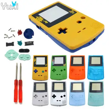 YuXi For Gameboy Color GBC game console full housing Replacement For GBC Limited Edition Luminous Shell Cover Case
YuXi For Gameboy Color GBC game console full housing Replacement For GBC Limited Edition Luminous Shell Cover Case