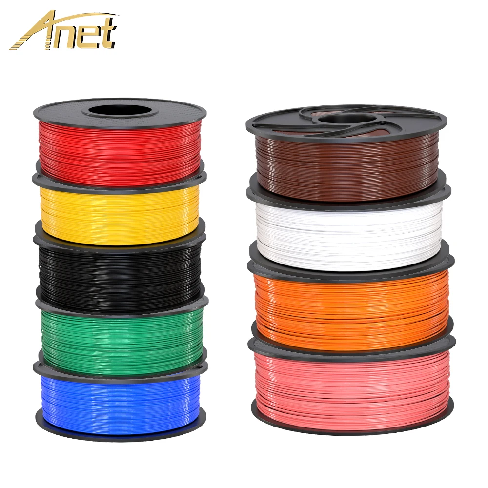 Anet 1.75mm PLA Filament 0.5kg/1kg ABS Printing Materials Supplies for 3D Printer 3d Pen Filament Plastic sublimation blanks
Anet 1.75mm PLA Filament 0.5kg/1kg ABS Printing Materials Supplies for 3D Printer 3d Pen Filament Plastic sublimation blanks