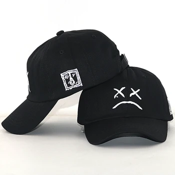 Lil Peep baseball cap cotton adjustable sad boy face embroidery black dad hats hip hop snapback sports caps Cheapu
Lil Peep baseball cap cotton adjustable sad boy face embroidery black dad hats hip hop snapback sports caps Cheapu
