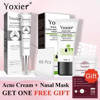 Buy 2 Get 1 Gift Yoxier Acne Treatment Set Face Cream Remove Blackhead Mask Shrink Pores Cleanser Oil Control Skin Care
Buy 2 Get 1 Gift Yoxier Acne Treatment Set Face Cream Remove Blackhead Mask Shrink Pores Cleanser Oil Control Skin Care